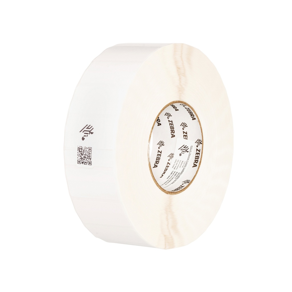 10022929- ZEBRA - Etiqueta 3"x2", T. Térmica. Vinil Blanco, 8000T Z-Destruct, para Impresora Industrial, 1000/Rollo, con adhesivo de Seguridad, Perf. entre etiq., 1 al paso. Núcleo 3".  Diámetro 8". 1 Rollos/caja. Peso por caja 1.36 kg. 