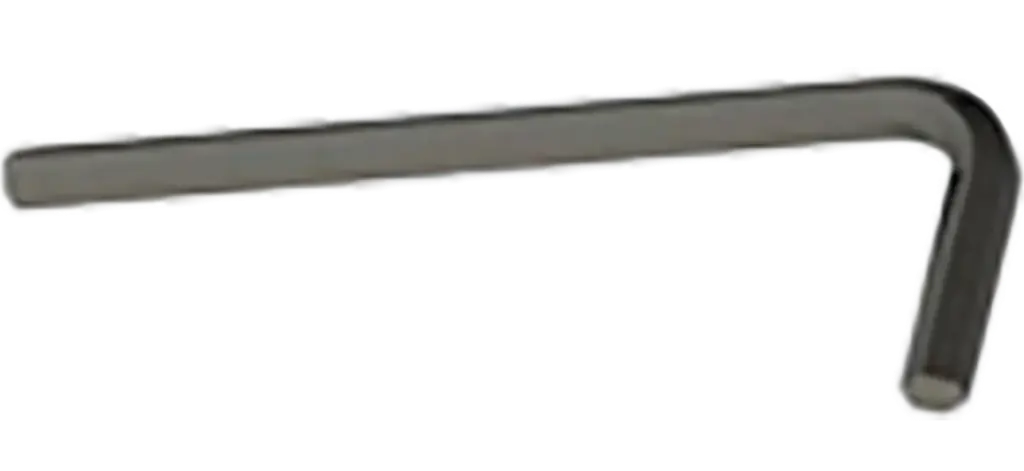 Refacción Start International OTS-022-01 – Hex Key, 3/16" Used with OTS-011-01 Screw mounted on PRT-019