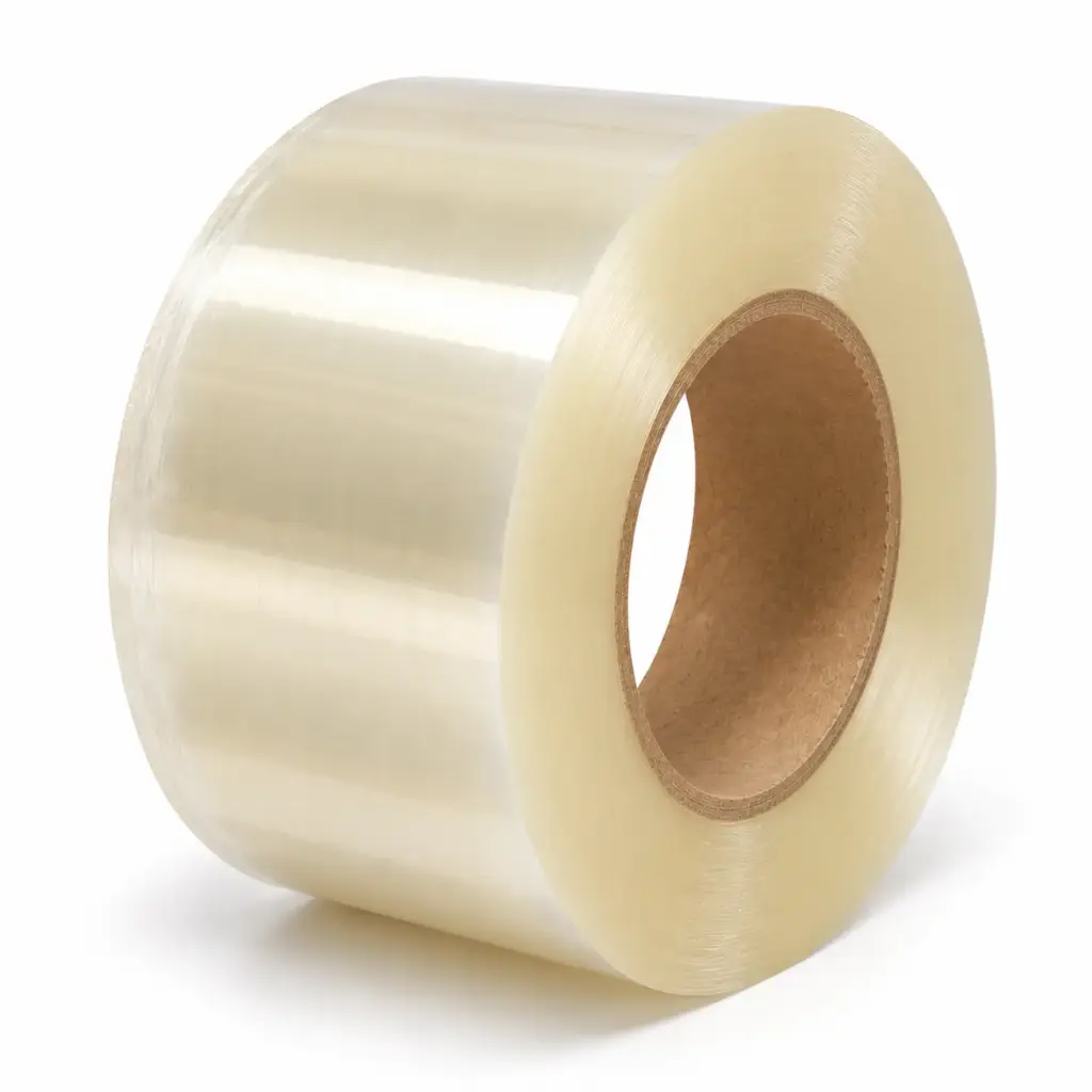 TUK - Cinta adhesiva transparente hotmelt, 72 mm x 150 m, caja con 24 rollos