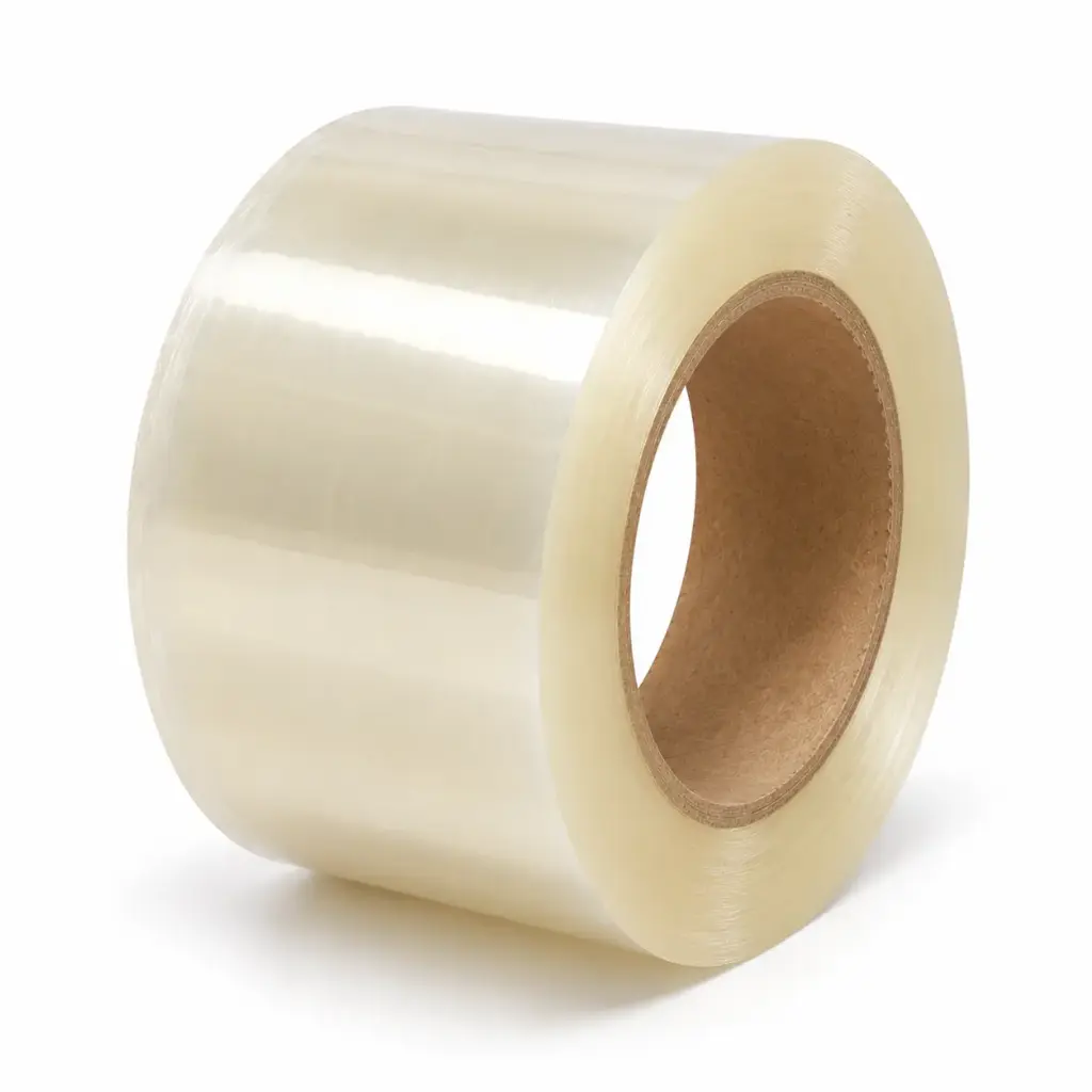 TUK - Cinta adhesiva transparente hotmelt, modelo 174, 72 mm x 100 m, caja con 24 rollos