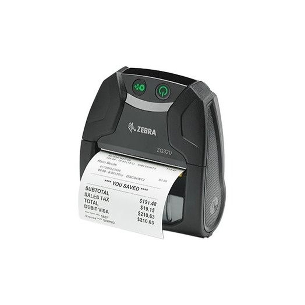 ZEBRA - DT PRINTER ZQ320 PLUS; BLUETOOTH 4.X, NO LABEL SENSOR, OUTDOOR USE, ENGLISH, GROUP L