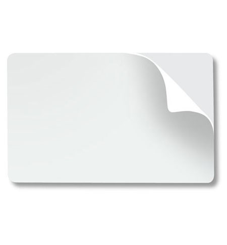 [104524-106] ZEBRA - ZEBRA WHITE PVCCARD FOR USE IN MAXIMUM DURABILITY APPLICATIONS SUCH AS MOTOR VEHICLES OR NATIONAL ID (500 CARDS)
