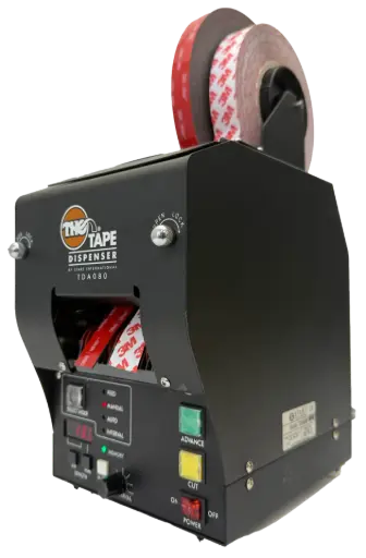 [TDA080-NS-LF-M] START INTERNATIONAL - Dispensador de Cinta Eléctrico, Ancho 3 1/8" (80mm), Longitud de Etiqueta 10 1/8", Capacidad de Rollo 9" (228mm) 