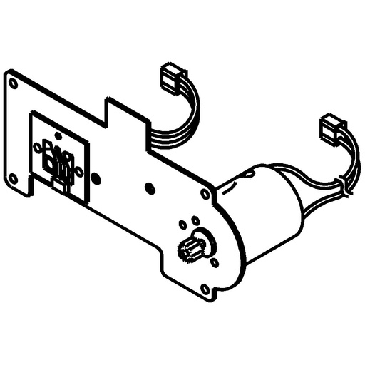 [zcM1000P433-DC] zcM1000P433-DC – Start International – Cubierta de engranes de sección de corte (2 piezas) para modelos AC y DC