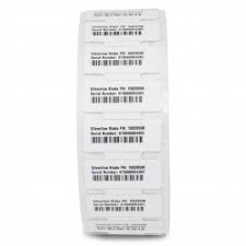 [10026768] Label, Synthetic, 2.3594x0.9844in (60x25mm); TT, RFID Polyester with Foam, Coated, High Performance Acrylic Adhesive, 3in (76.2mm) core, RFID, 400/roll, 1/box, Plain