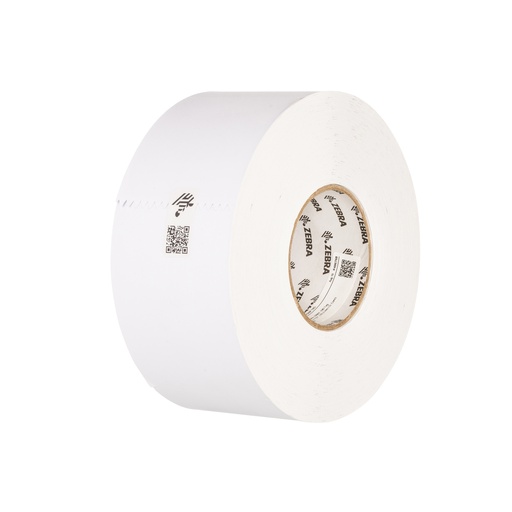 [65156] Tag, Paper, 3.25x5in (82.6x127mm); TT, Z-Perform 1000T 7.5 mil, Value Uncoated, 3in (76.2mm) core, 1030/roll, 6/box, Plain. Contains side sensing notch.