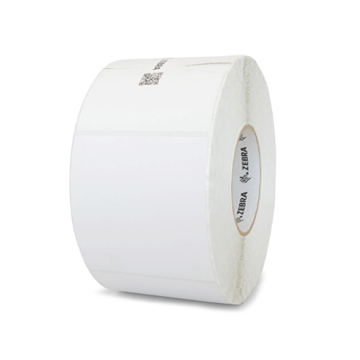 [10000283] 10000283- ZEBRA - Etiqueta 4"x4", T. Térmica. Papel Blanco, Z-Perform 2000T, para Impresora Industrial, 1500/Rollo, con adhesivo Permanente, Perf. entre etiq., 1 al paso. Núcleo 3".  Diámetro 8". 4 Rollos/caja. Peso por caja 10.89 kg. 