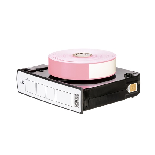 [10006995-5K] Wristband, Polypropylene, 1x11in (25.4x279.4mm); Direct thermal, Z-Band Direct, Adhesive closure, Cartridge, 200/roll, 6/box, Pink