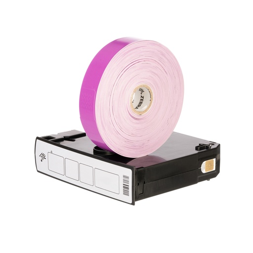 [10012713-7K] Wristband, Polypropylene, 1x10in (25.4x254mm); Direct thermal, Z-Band Fun, Adhesive closure, Cartridge, 350/roll, 6/box, Purple