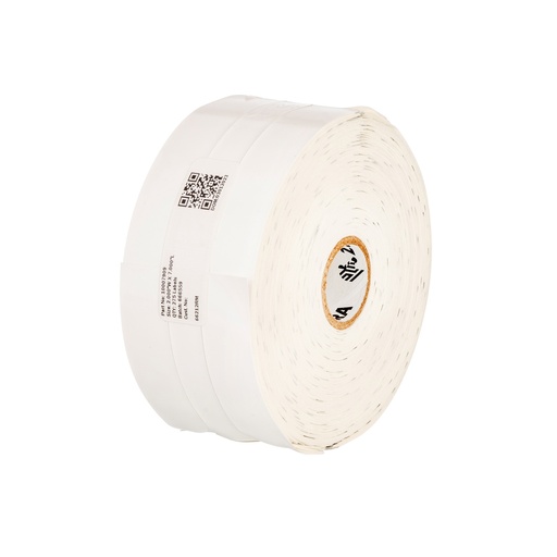 [10006647] Wristband, Polypropylene, 1.25x11in (31.8x279.4mm); DT, Z-Band Direct, Coated, Permanent Adhesive, 1in (25.4mm) core, 200/roll, 6/box, Printed. Black mark sensing.