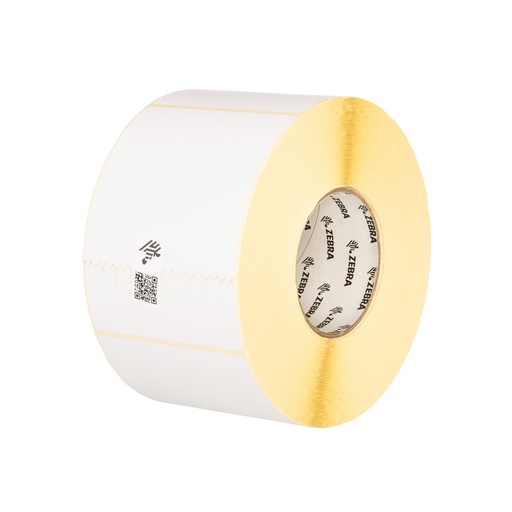 [10000292] Label, Paper, 4x4in (101.6x101.6mm); DT, Z-Perform 2000D, Value Coated, All-Temp Adhesive, 3in (76.2mm) core, 1500/roll, 4/box