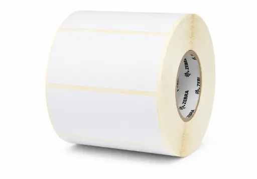 [72226] 72226 ZEBRA - ROLLO DE ETIQUETA POLYTRANS 3000 (SINTETICA) DE TRANSFERENCIA TERMICA MARCA ZEBRA, MEDIDA 5" X 3", ROLLO CON 1696 ETIQUETAS, PRECIO POR ROLLO