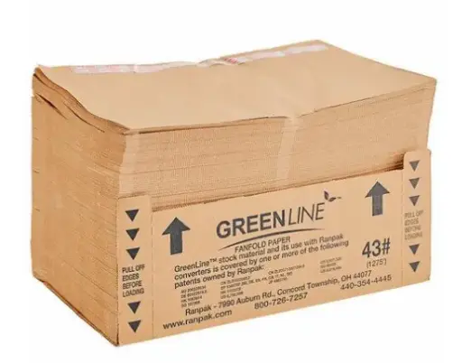[10000183] 10000183 – Ranpak – 43 LB KRAFT FF PACK 30” 1275’ GL XPORT, Ancho 30”, Largo 1,275’ – pack