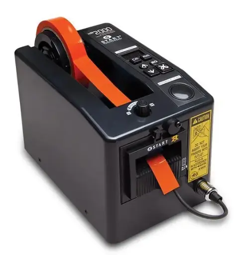 [ZCM2000] START INTERNATIONAL - Dispensador de Cintas Eléctrico, Ancho 0.28" a 2" (7 a 51 mm), Longitud de Cinta 0.79" a 39" (20 a 999 mm).
