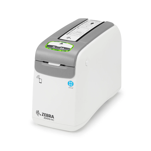 [ZD51013-D01E00FZ] DT Printer ZD510 Wristband; ZPL II, XML, 300 dpi, US Cord, USB, USB Host, Ethernet, BTLE